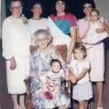 Five_Generations - Mom, Jean, Jana, Jodi, Jackie, Grandma, Jacob Nickie - 1986 (50th anniv).jpg